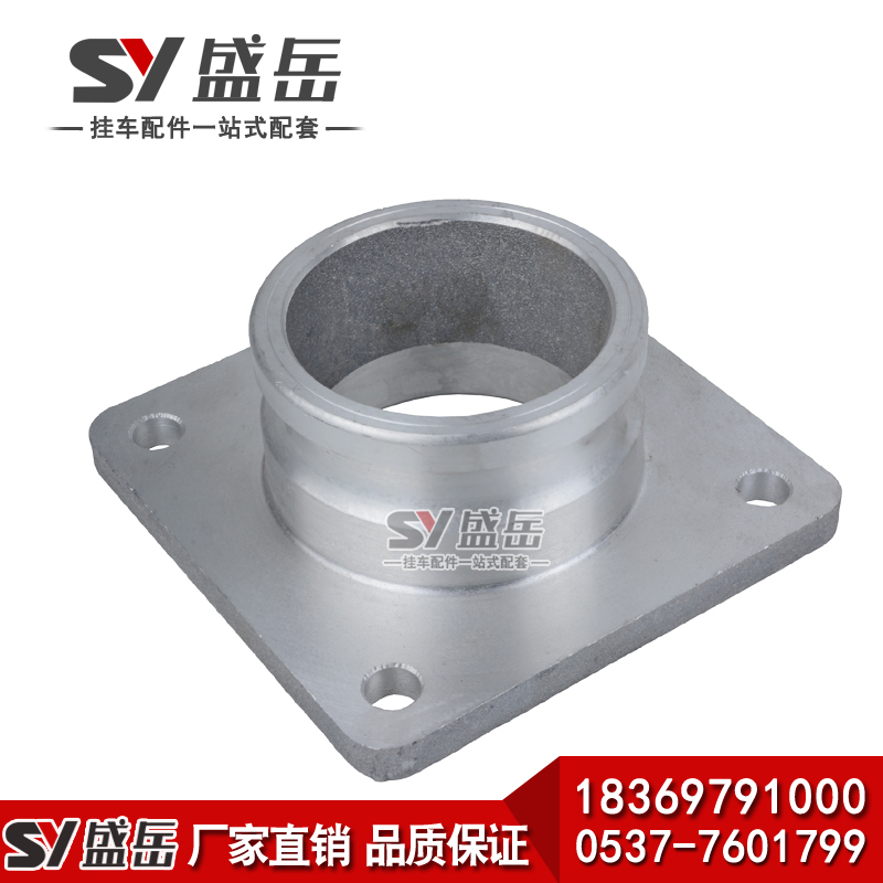 方形法蘭陽端接頭，油罐車接頭,鋁合金接頭,方形三寸接頭